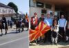 Момци од Радово општина Босилово, облечени како илинденци со коњи тргнаа кон славното Крушево ( ФОТО )