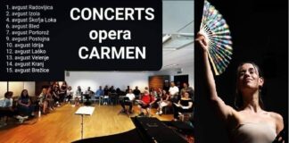 Сара Јанева од струмичко Сушица со дури 11 концерти во Словенија со операта ,,Кармен“ од Бизе (фото)