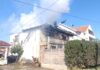 Пожар на кров и спрат од куќа во Василево, ТППЕ Струмица спречи ширење и по други објекти