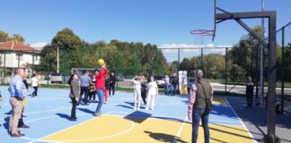 Пуштено во употреба новото спортско игралиште кај Домот на АРМ во Струмица