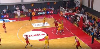 Со поддршка на гевгеличани и шоуто на Ти Џеј Шортс, Македонија славеше против Данска