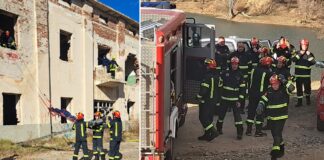 Пожарникарите од Југоистокот со колеги од Бугарија симулираа гасење шумски пожар и спасуваа жртви од земјотрес