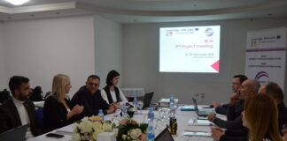 Состанок на вклучените партнери во проектот БИ ИН за сработеното и координација за следните активности