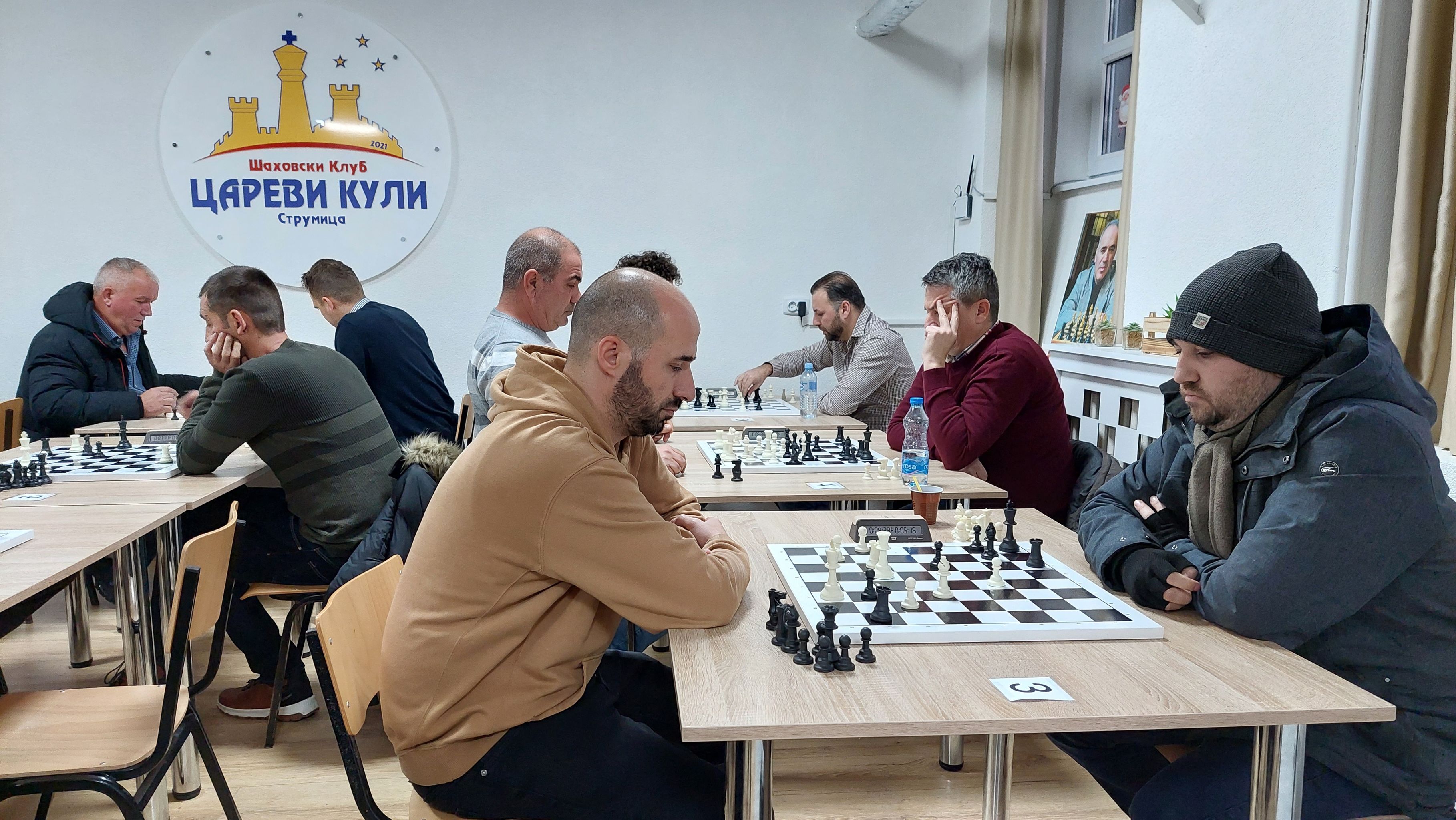 Почна трката за титулата ,,Шахист на Струмица за 2023“ – на првиот турнир дури 34 учесника ! (ФОТО)