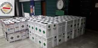 На ГП Богородица на излез од државата запленети 200 парчиња боци со фреон натоварени во автобус