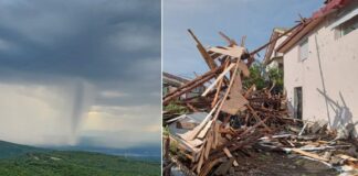 „Борба со ветерници“ – Климатските промени во земјава предизвикуваат мали торнада кои зад себе оставаат пустош !