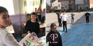 Ученици од „Видое Подгорец“ со родители како група „Астра“ ќе дебитираат на Струмичкиот карневал (фото)