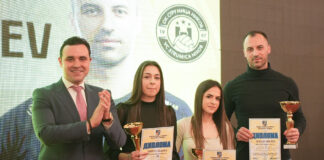 Владо Милев најдобар спортист на Струмица за 2022 – Ивана Николова втора, Тинче Недева трета