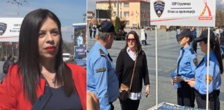 МВР со кампања меѓу струмичани – Наш приоритет е да градиме полиција во служба на заедницата, кажа Трајанова