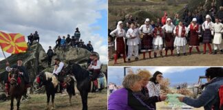 Коњаница, ора, песни и локална кујна – „Kаменот на плодноста“ ги обедини жителите на Општина Босилово (ФОТО)