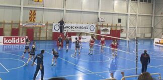 Наковски волеј славеше против шампионот Работнички од Скопје, и чекори кон врвот од Првата лига