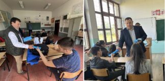 Полуматурантите од општина Босилово добија рачен часовник кои ги донираше Емил Мијалов