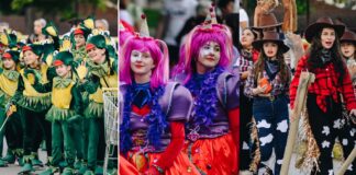 ФОТО: Шаренило од бои и одлични креации и маски на Детскиот карневал во Радовиш