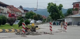 Општина Струмица ангажираше нова фирма и почна да ги санира уличните дупки откако претходната не го почитуваше договорот