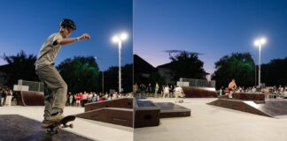 Струмица доби скејт парк кај Домот на АРМ, Костадинов апелира да се користи со заштитна опрема (видео)