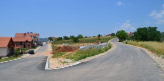 Асфалтирана обиколницата во Радовиш која ги поврзува патните правци со планината Плачковица