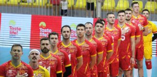 Македонските одбојкари против Данска го почнуваат походот за висок пласман на ЕП во Скопје !