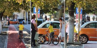 Не паркирајте возила на вело патеките во Струмица – апелираат велосипедистите ! (фото)