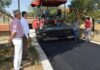 Асфалтирана улица во Нова Маала која жителите од ова место ја побараа како приоритет од Општина Василево