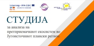 Изработена студија со анализа и препораки за претприемачкиот екосистем во Југоистокот !