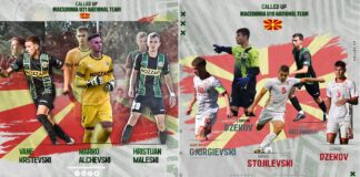 Дури 8 фудбалери од ФК Брера Струмица повикани за младите репрезентации на Македонија