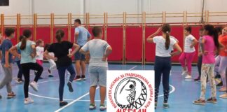 Ансамблот Мегдан од Богданци отвори секција во Дојран за да младите го учат и негуваат македонскиот фолклор !