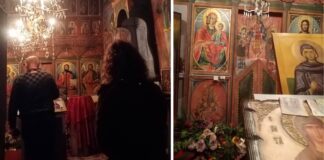 Голем број верници го посетија Трибичино и живописната црква „Св. Петка“ (ФОТО )