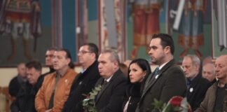 Костадинов на одбележување на „Светите 15 свештеномаченици“ во Кукуш