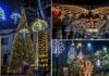 Валандово блесна во новогодишно руво со над стотина светлосни портали, фигури и новогодишни елки (ФОТО)