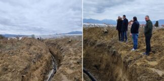 Во Пиперево финишира изградбата на фекална канализација, деновиве ќе се гради нов крак и во Василево