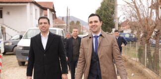 Министерот Бочварски и градоначалникот Костадинов најавија реконструкција на улицата 23 Октомври во Струмица