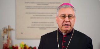 Велигденска честитка на Н.В.П. д-р Киро Стојанов, Скопски бискуп и Струмичко – скопски епарх