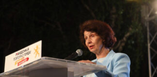 „Мора да имаме уставен патриотизам “- Силјановска Давкова на митинг во Гевгелија