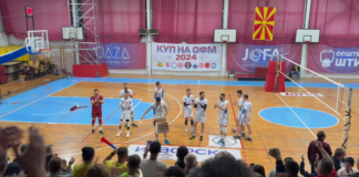 Одбојкарите на Струмица поразени во Штип, УГД со тапан и музика ја прослави победата (видео)