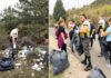 Собрани околу 70 вреќи отпад во акцијата „Чисти ридови за сите“ од повеќе локации над Струмица (фото)