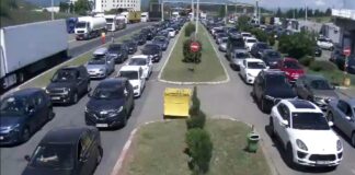 Гужва на ГП „Богородица“, се чека до еден час за излез од државата кон Грција