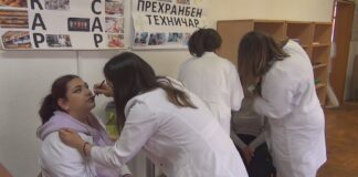 Ученици од профилот ,,козметичари“ при „Димитар Влахов“ Струмица, понудија бесплатна шминка за матурантите !