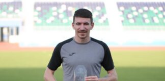 Љупче Дориев прогласен за фудбалер на месецот во Узбекистан – во шампионатот е на врвот по постигнати голови !