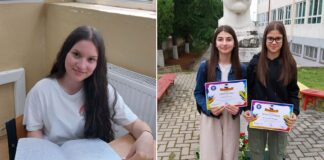 Полуматурантката Николова од „Видое Подгорец“ Колешино првонградена за текст посветен на талентот на свои соученички !