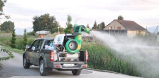 Фирмата што го доби тендерот за 18 илјади евра, на 1 јули ќе изврши второ прскање против комарци во Гевгелија