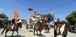 Десет јавачи од Радово, Василево, Иловица, Просениково тргнаа за Илинден кон славното Крушево