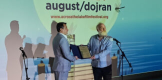 Актерот Владо Јовановски ја доби наградата „Мето Јовановски“ на фестивалот ,,Преку езерото“ во Дојран