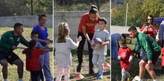 ЖФК Тиверија Брера и ФК Брера Струмица спортски разиграа 140 дечиња од Струмица и Валандово (ФОТО)