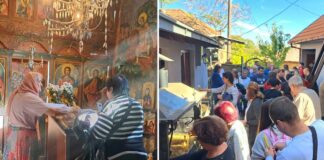 Живописната и колоритна црква „Св. Петка“ во Трибичино повторно обедини голем број верници на едно место (ФОТО)