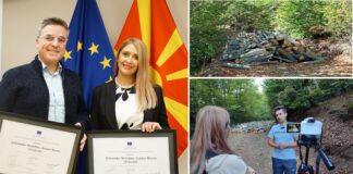 Сузана Мицева со Александар Методијев наградени за “Кревките шуми” – ја откриваат спрегата меѓу дрвокрадците и надлежните !