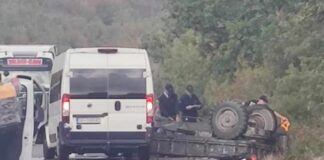 Сообраќајката со жртва кај Костурино била меѓу трактор и возило „фиат“ кој го напуштил местото, соопшти полицијата