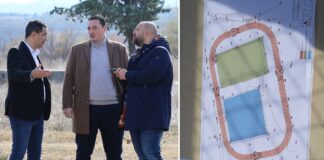 Започна изградбата на атлетска патека во спортскиот комплекс кај Касарната во Гевгелија