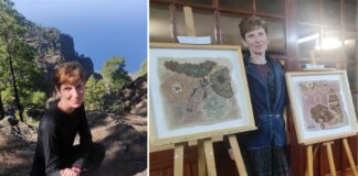 Собира лишаи и габи по планините и прави уметност – Кристина Зимбакова од Струмица со изложба и предавање во Африка