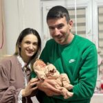 Фудбалерот Љупче Дориев стана татко – веста ја дочека на пат од Дубаи кон Турција и веднаш дојде да ја види малата Ева !