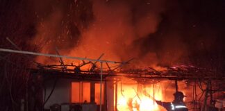 Во Струмичко Дабиле изгоре плевна – пожарникарите спречија големиот пожар да се прошири и по околните објекти